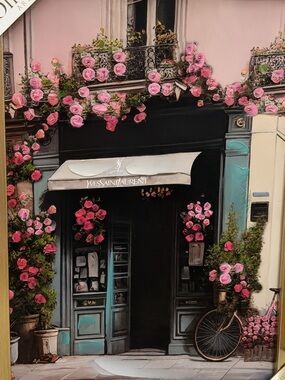 New- Yves Saint Laurent Paris Boutique Wall Art by Yas Oliver